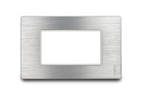 Placa Stilo Plata Aluminio